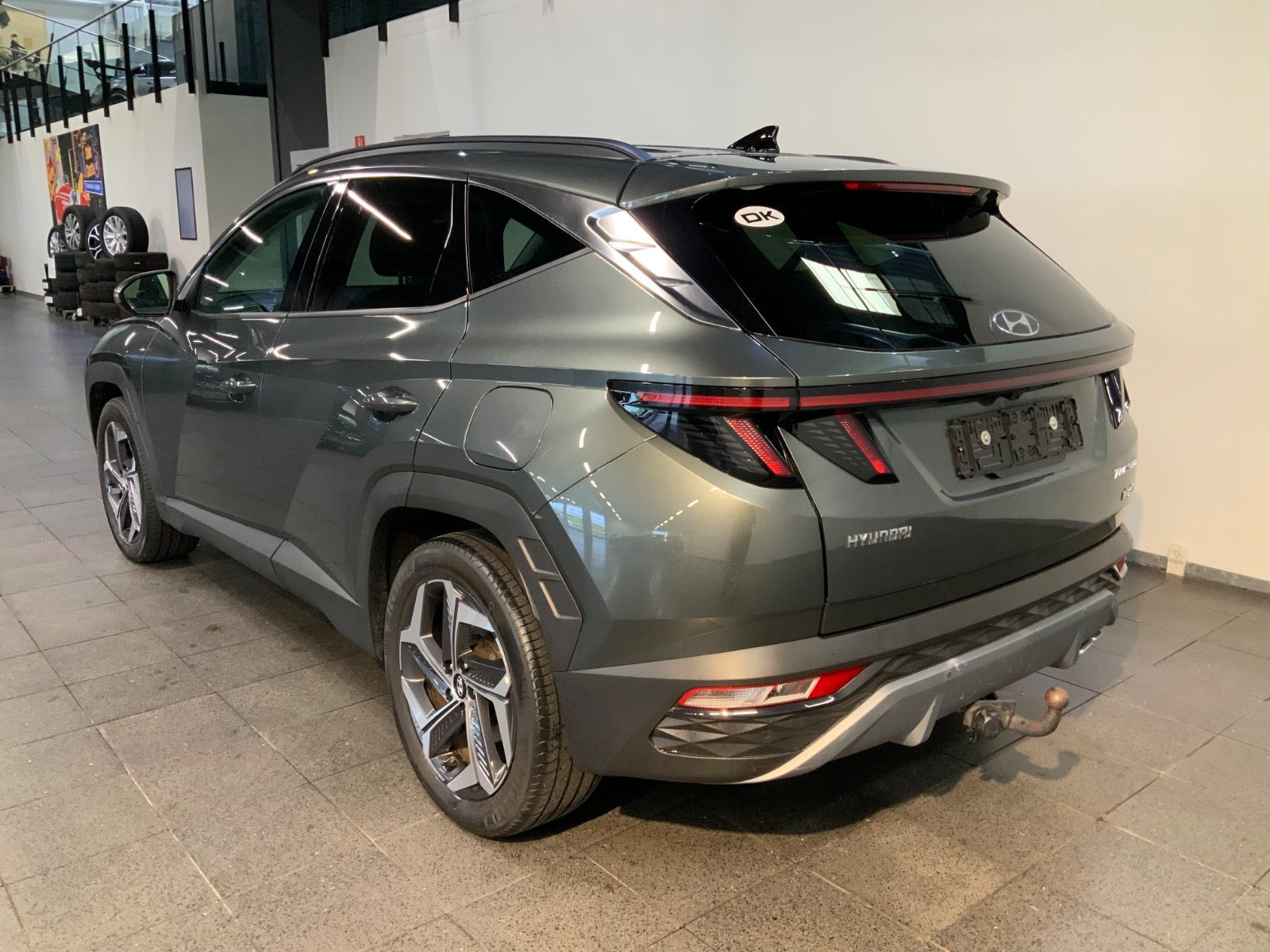 Grøn Hyundai Tucson fra 2022