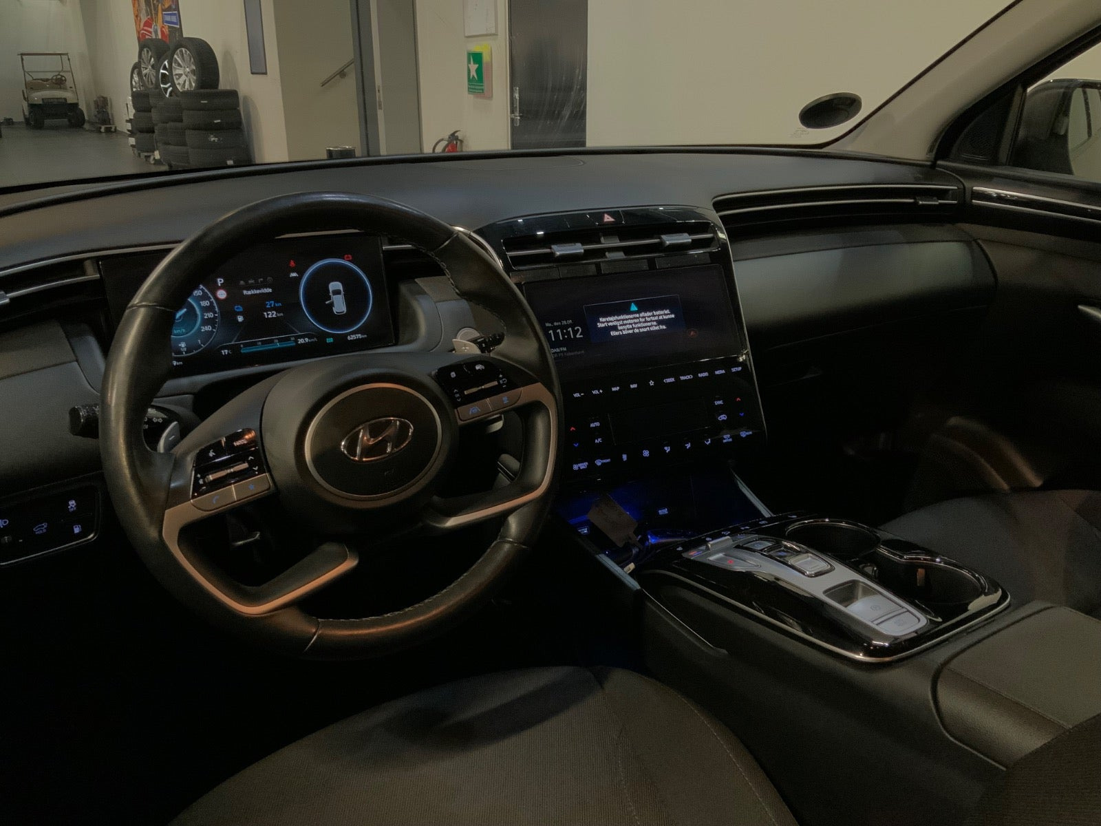 Grøn Hyundai Tucson fra 2022