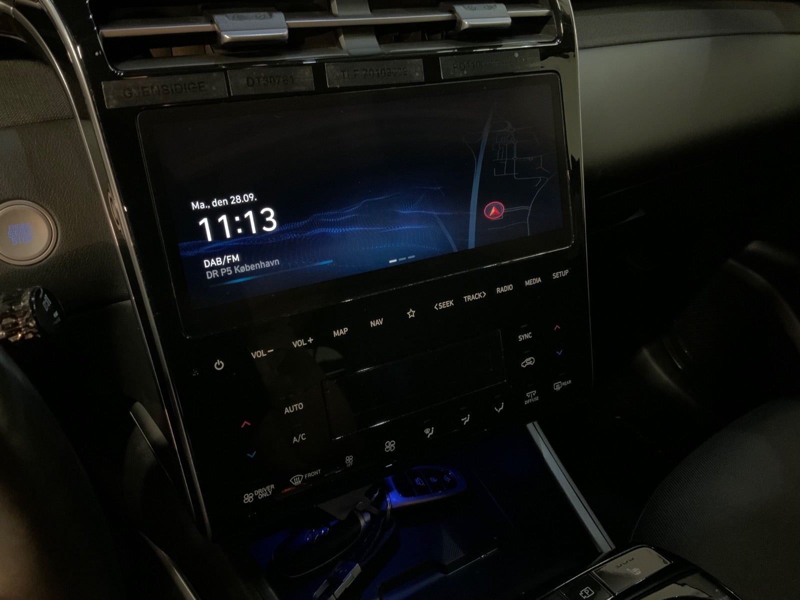 Grøn Hyundai Tucson fra 2022