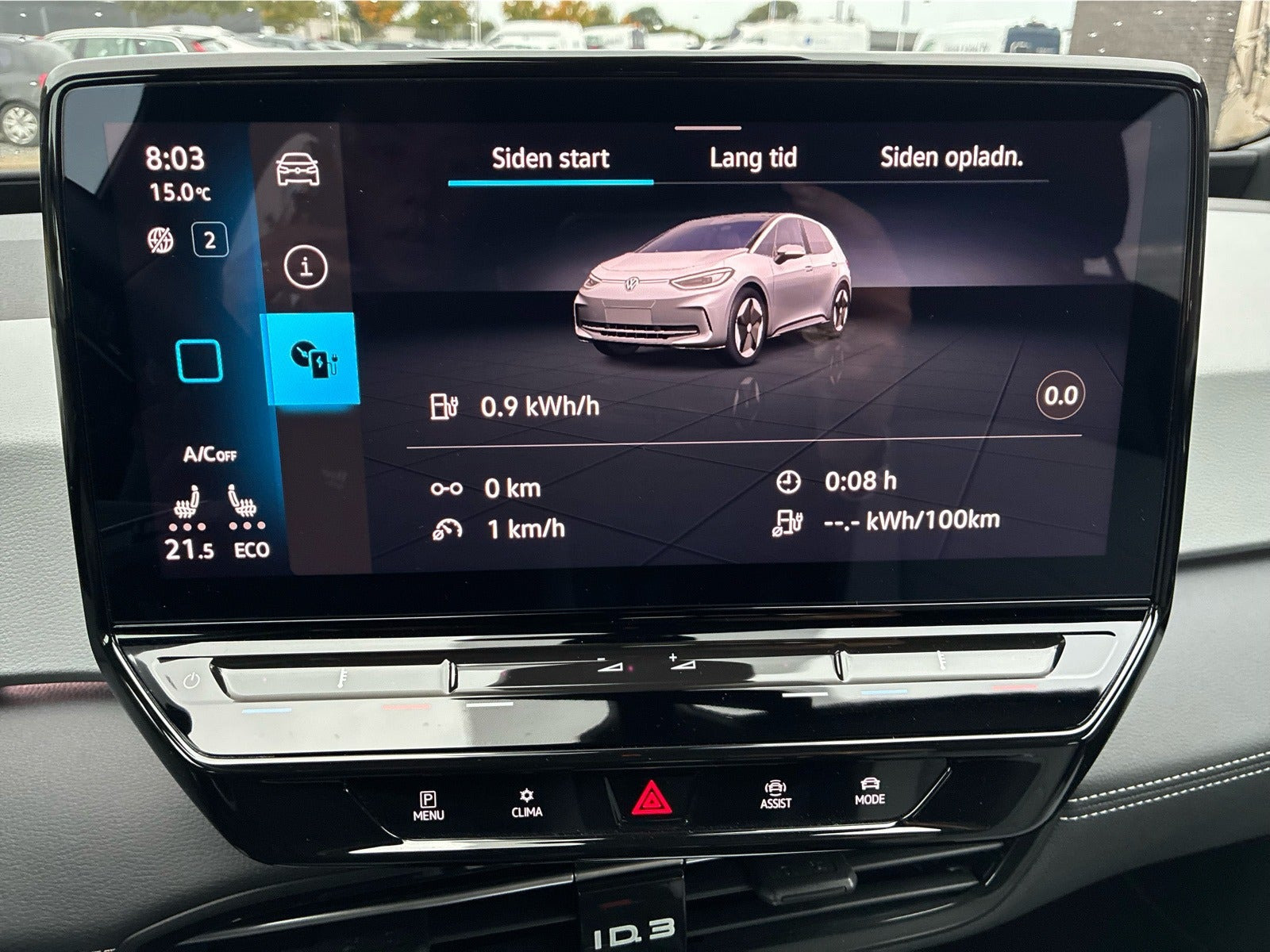 Grå VW ID.3 fra 2024