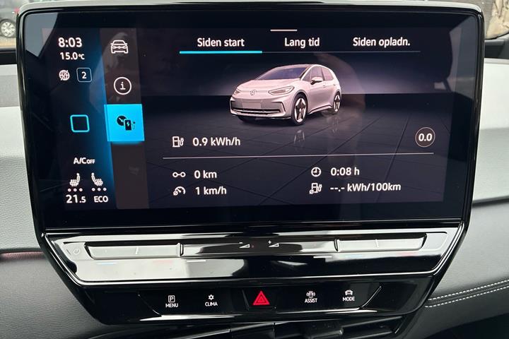 Grå VW ID.3 fra 2024