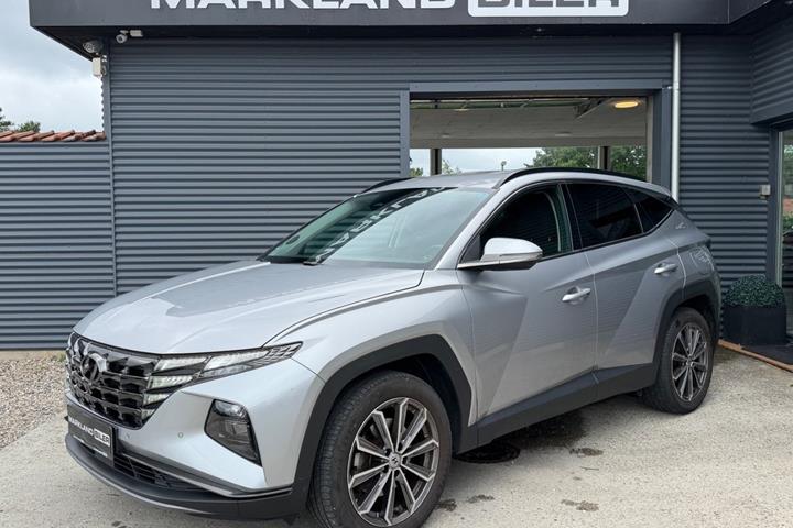 Sølv Hyundai Tucson fra 2021
