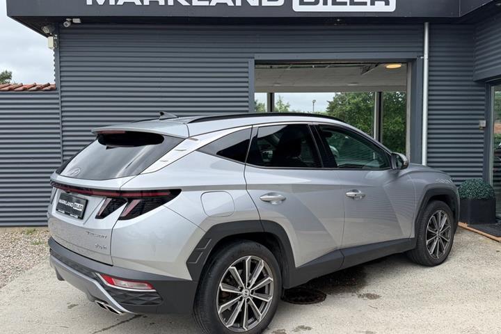 Sølv Hyundai Tucson fra 2021