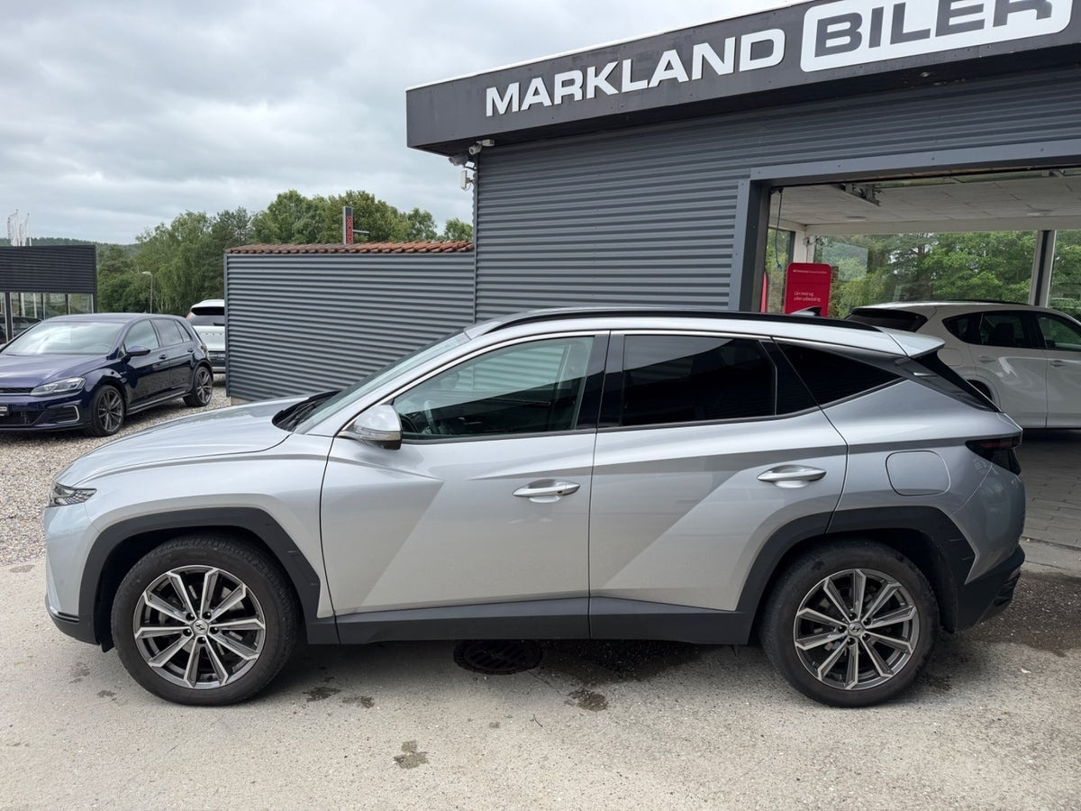 Sølv Hyundai Tucson fra 2021