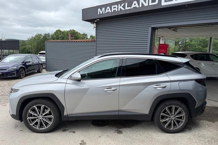 Sølv Hyundai Tucson fra 2021