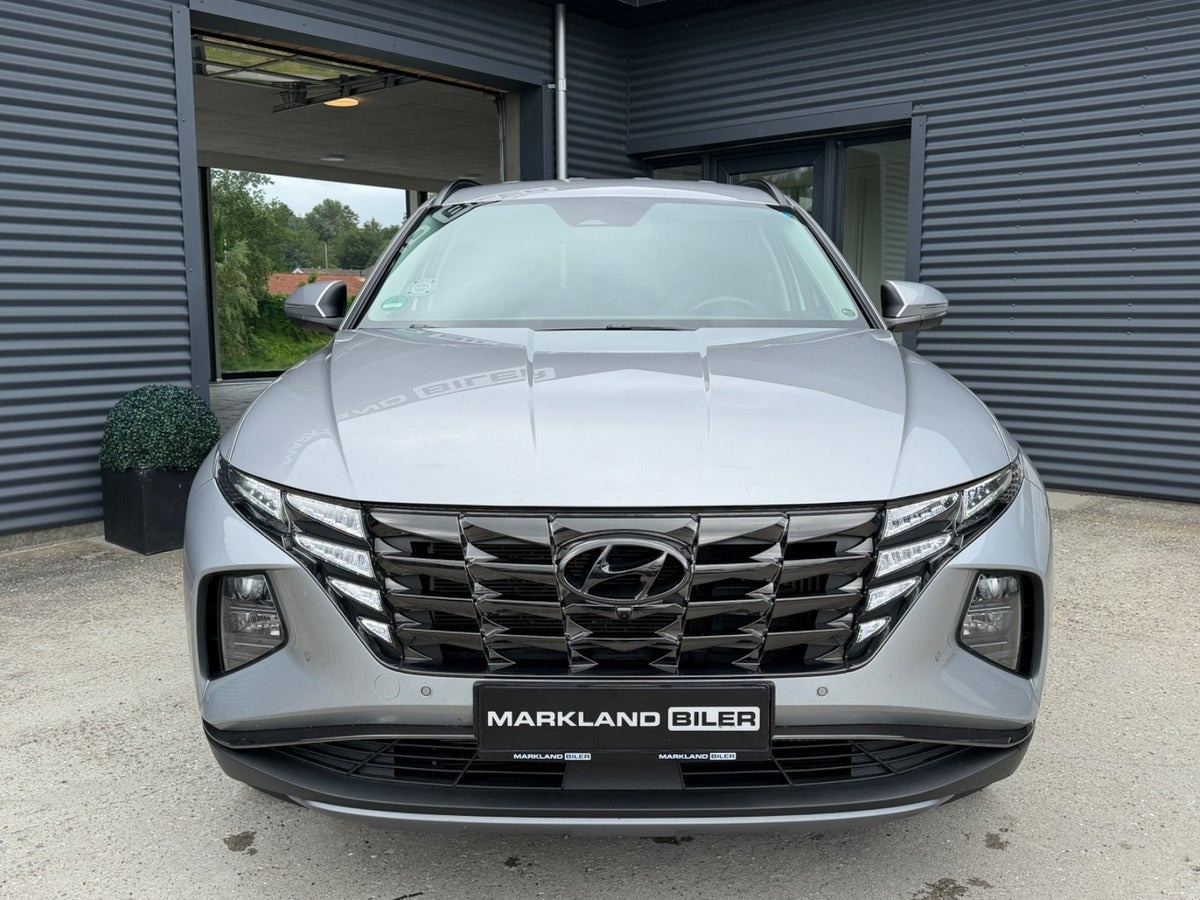 Sølv Hyundai Tucson fra 2021