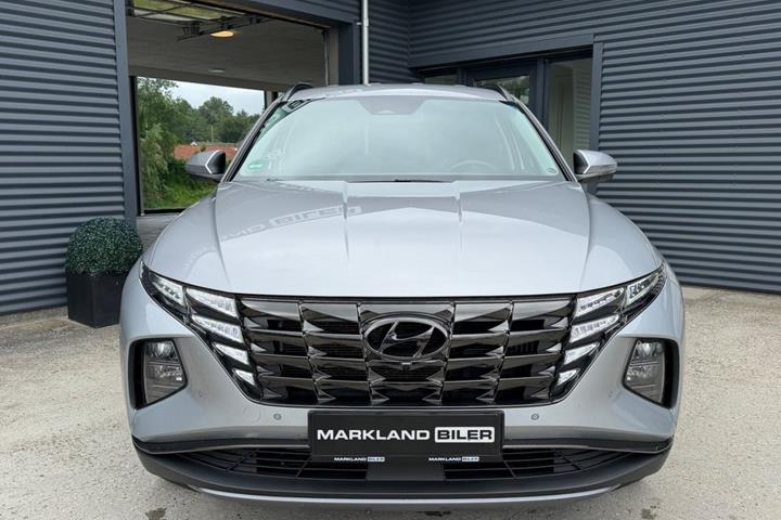 Sølv Hyundai Tucson fra 2021