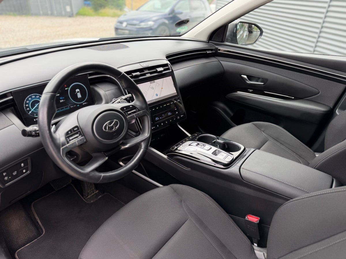 Sølv Hyundai Tucson fra 2021
