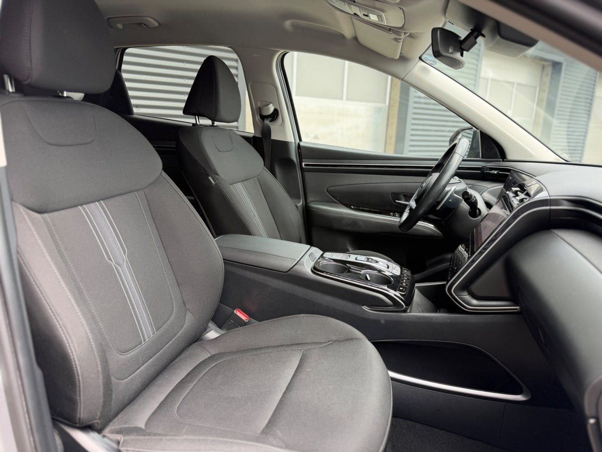 Sølv Hyundai Tucson fra 2021