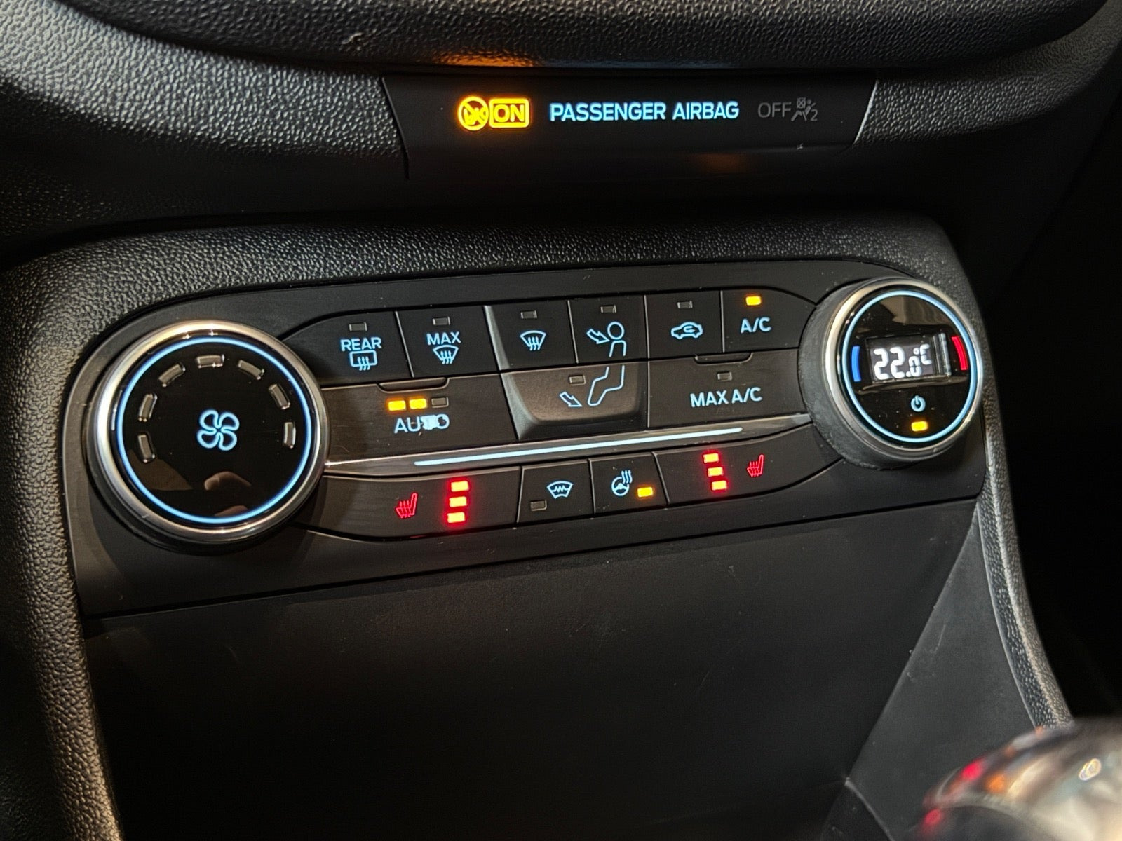 Grå Ford Fiesta fra 2018