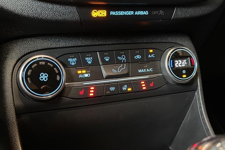 Grå Ford Fiesta fra 2018