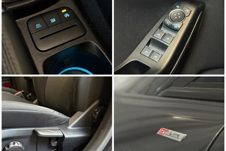 Grå Ford Fiesta fra 2018