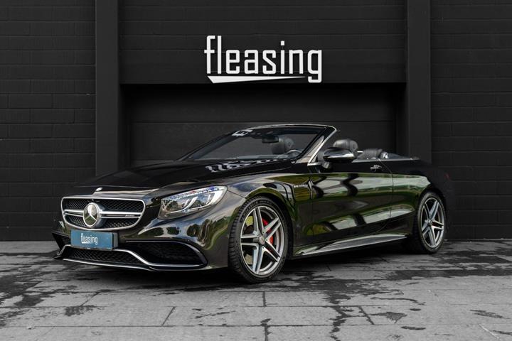 Sort Mercedes S63 fra 2016