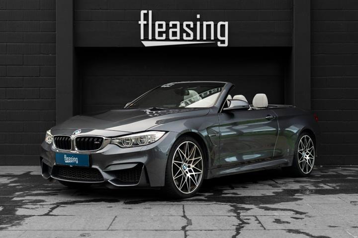 Grå BMW M4 fra 2016