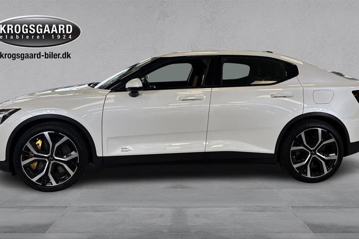 Hvid Polestar 2 fra 2022