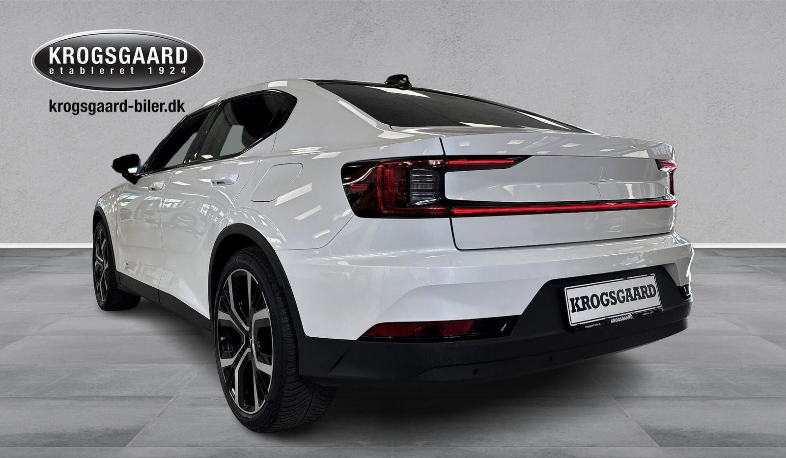 Hvid Polestar 2 fra 2022