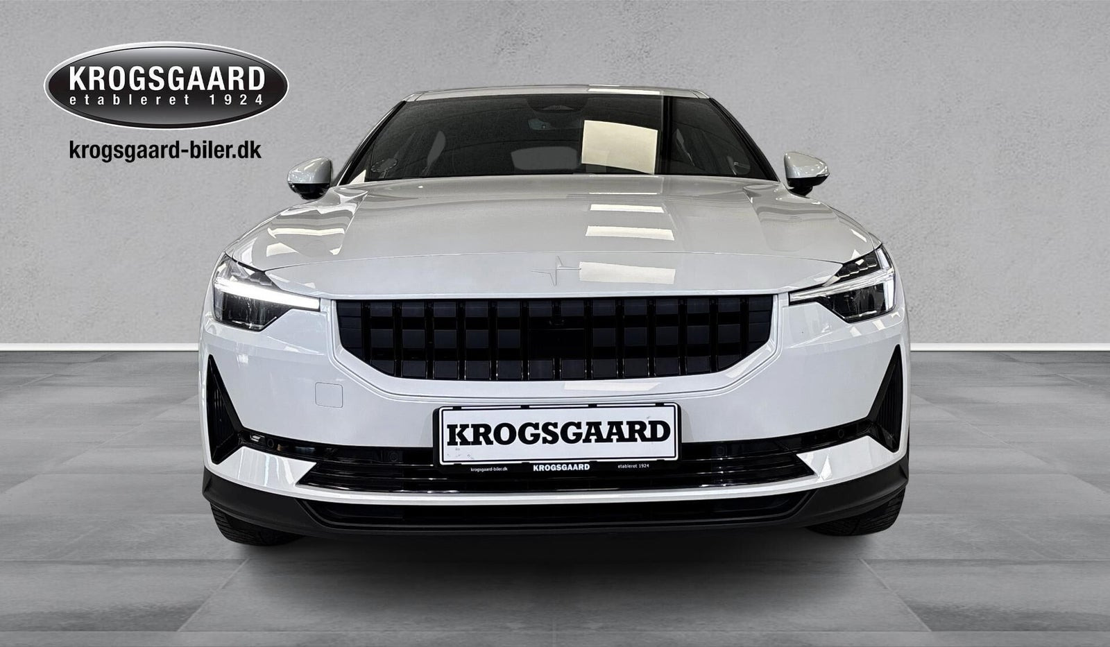 Hvid Polestar 2 fra 2022