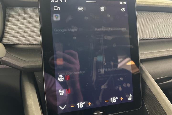Hvid Polestar 2 fra 2022