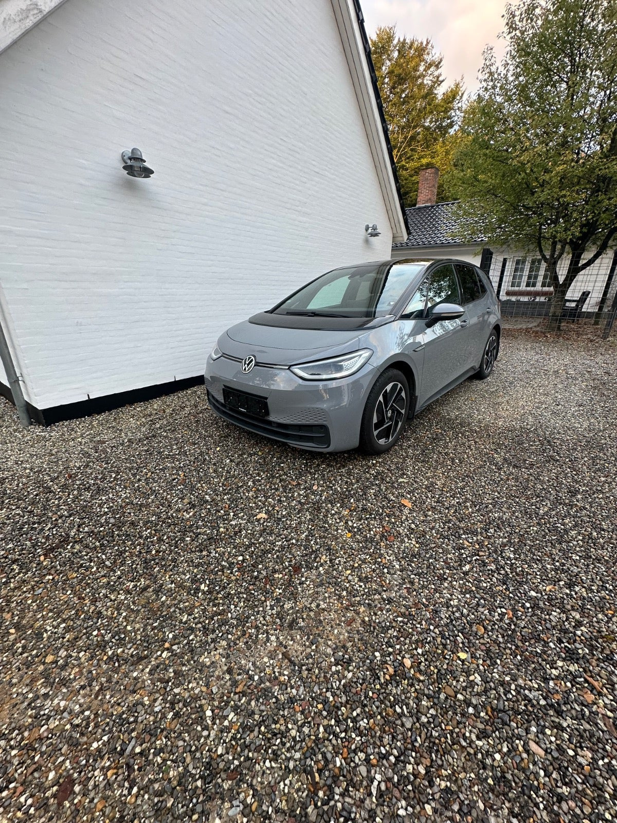 Grå VW ID.3 fra 2020