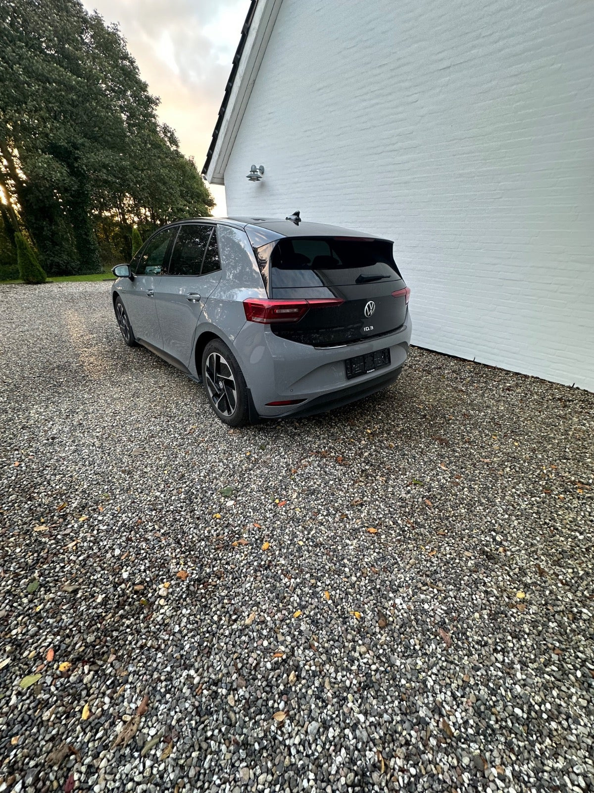 Grå VW ID.3 fra 2020