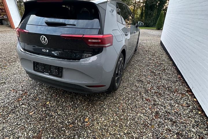 Grå VW ID.3 fra 2020