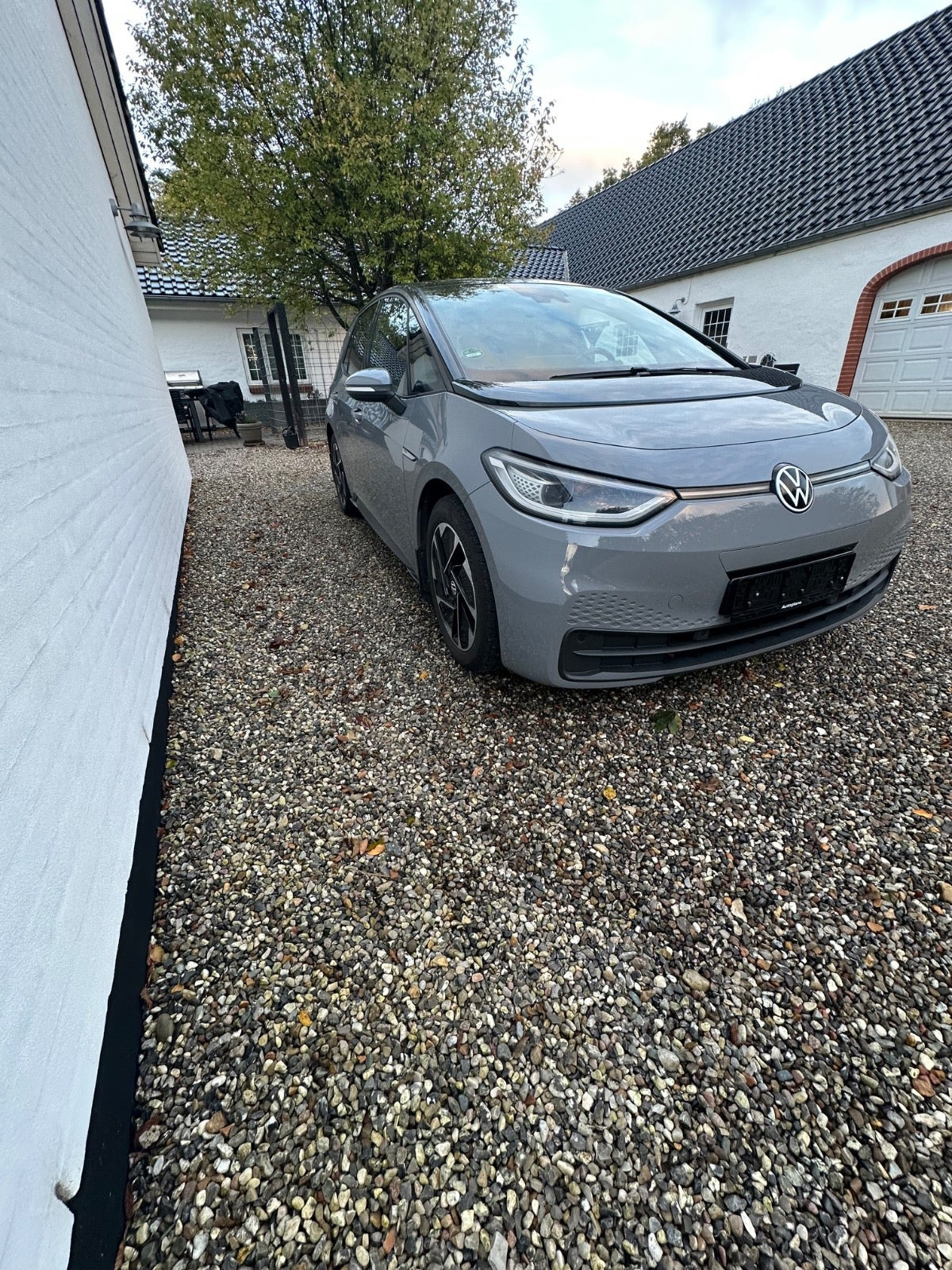 Grå VW ID.3 fra 2020