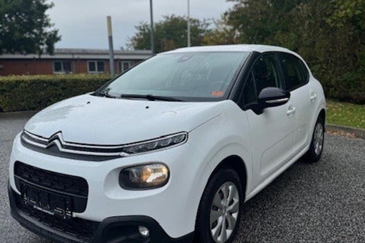 Hvid Citroën C3 fra 2018