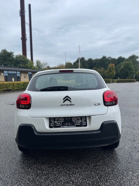 Hvid Citroën C3 fra 2018