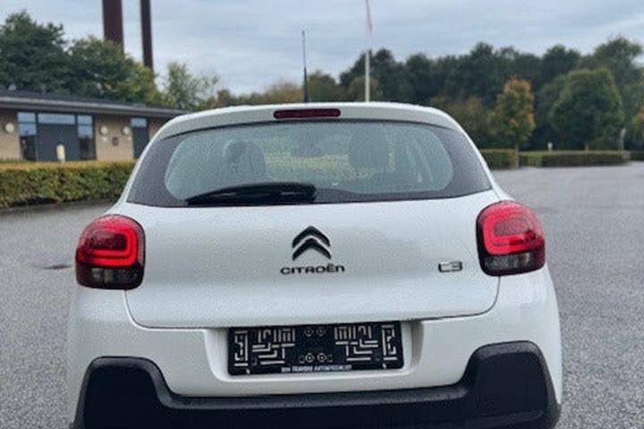 Hvid Citroën C3 fra 2018