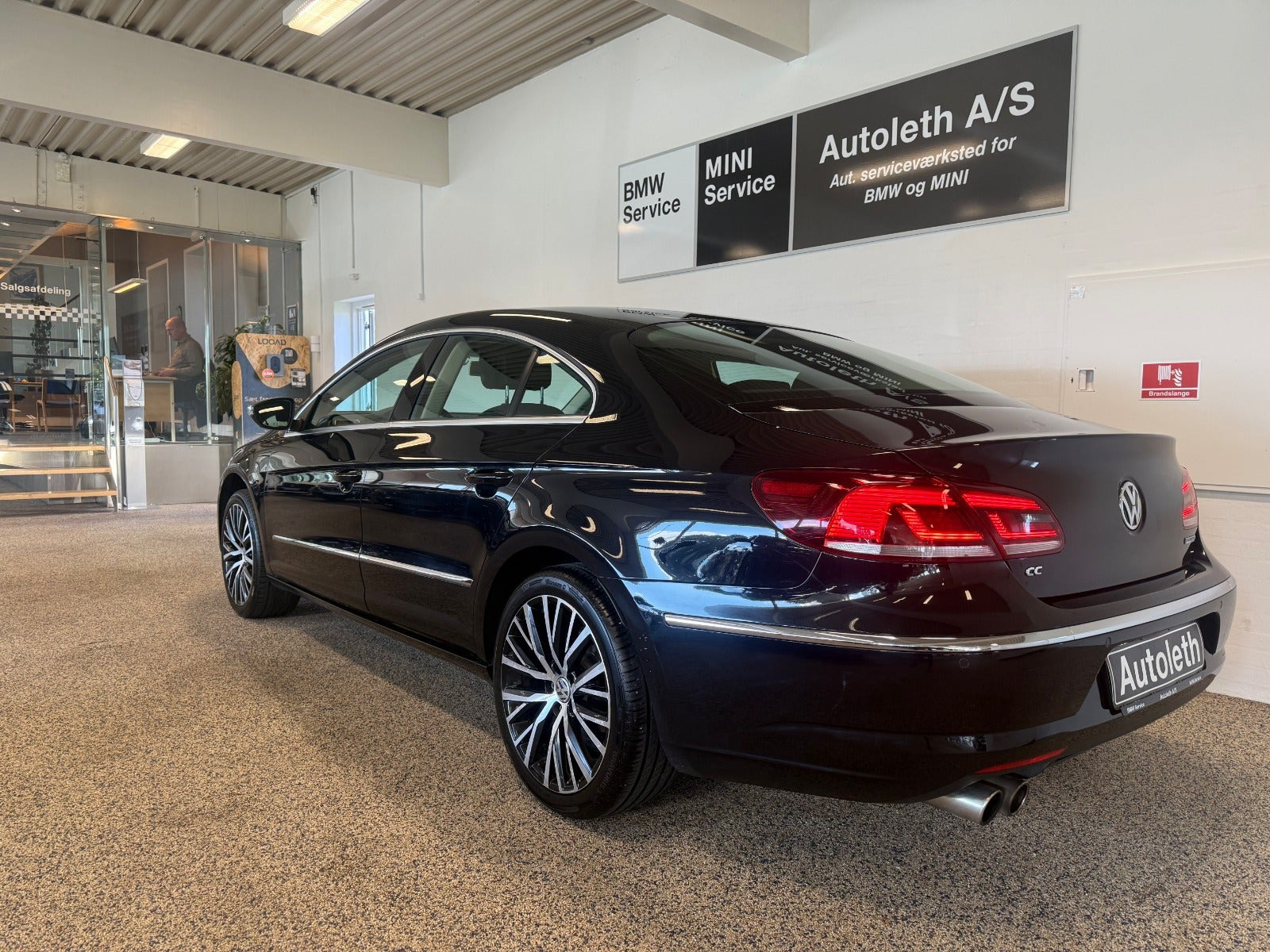 Sort VW CC fra 2014