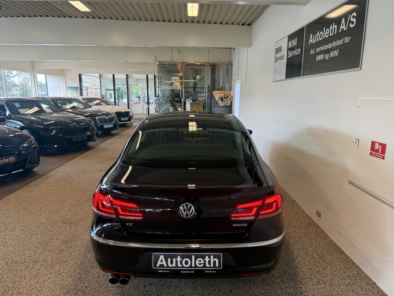 Sort VW CC fra 2014