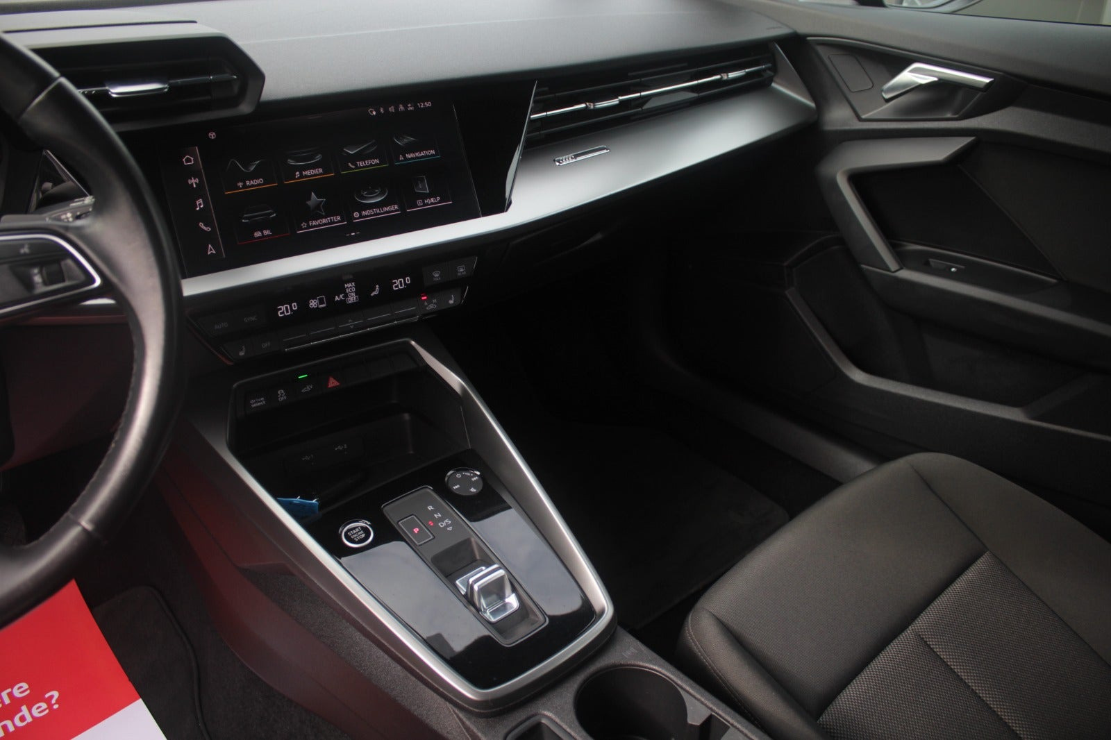 Sort Audi A3 fra 2022
