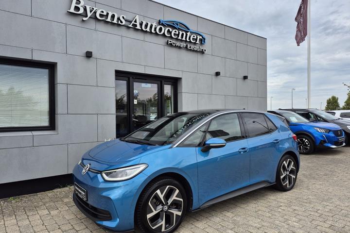 Blå VW ID.3 fra 2023