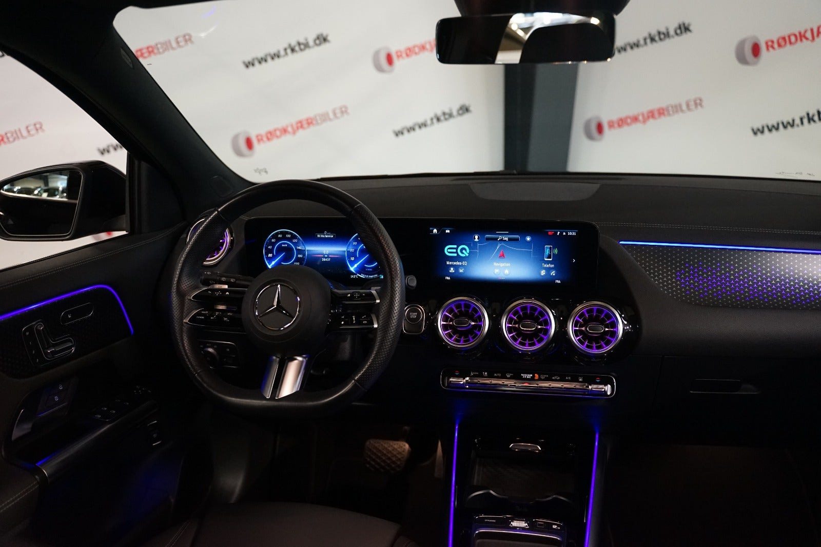 Sort Mercedes EQA250+ fra 2025