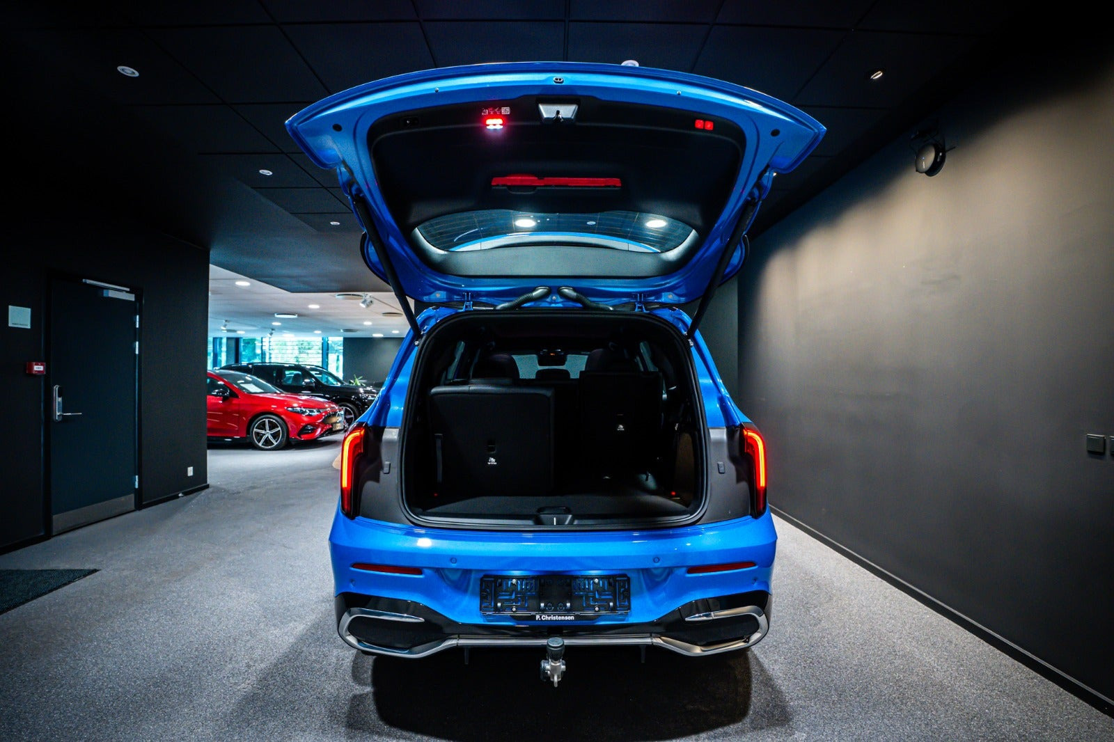 Blå Mercedes GLB250+ fra 2026