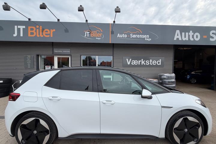Hvid VW ID.3 fra 2023