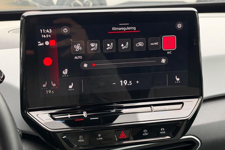 Hvid VW ID.3 fra 2023