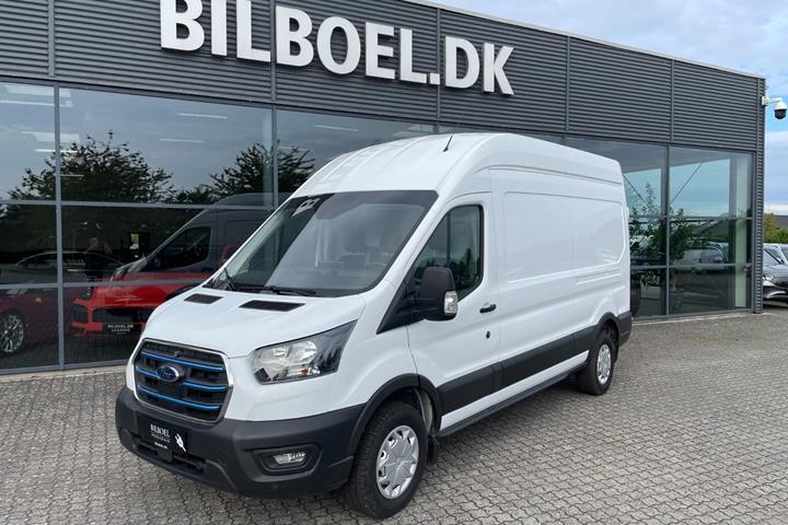 Hvid Ford E-Transit 350 L3 Van fra 2024