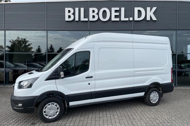 Hvid Ford E-Transit 350 L3 Van fra 2024