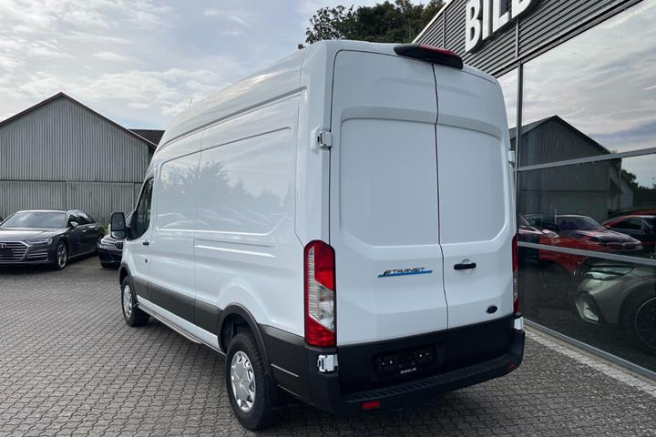 Hvid Ford E-Transit 350 L3 Van fra 2024