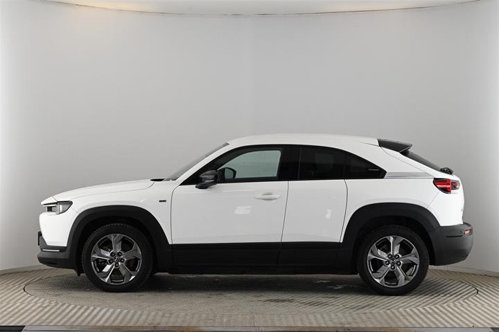 Hvid Mazda MX-30 fra 2023