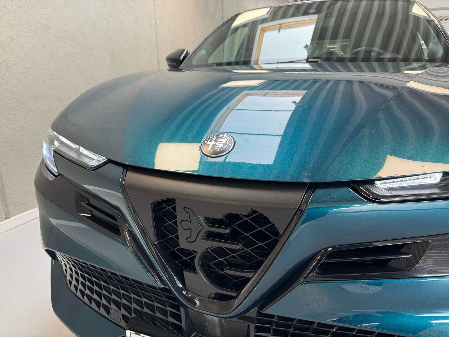 Blå Alfa Romeo Junior fra 2024