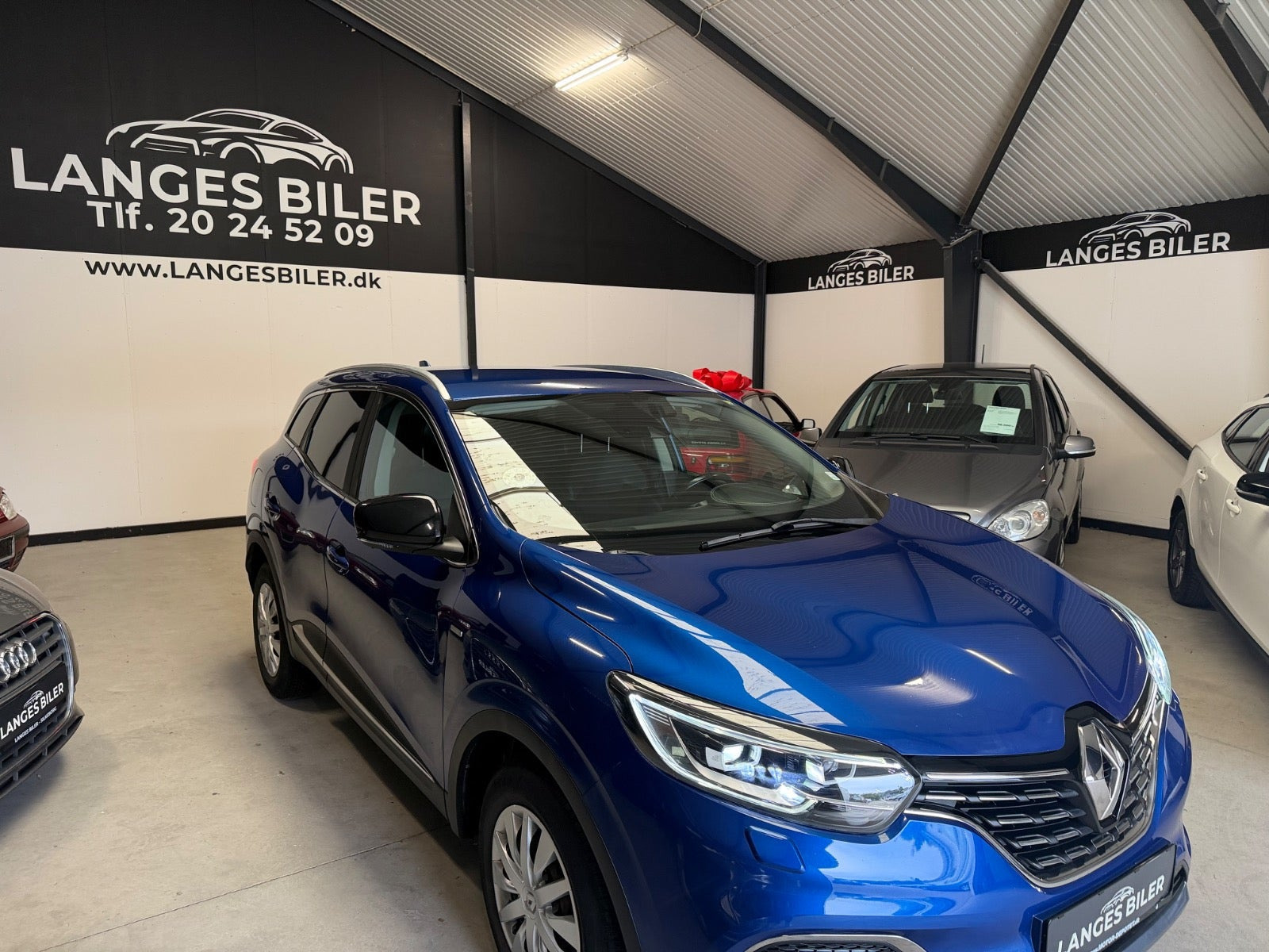Blå Renault Kadjar fra 2019