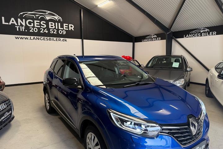 Blå Renault Kadjar fra 2019