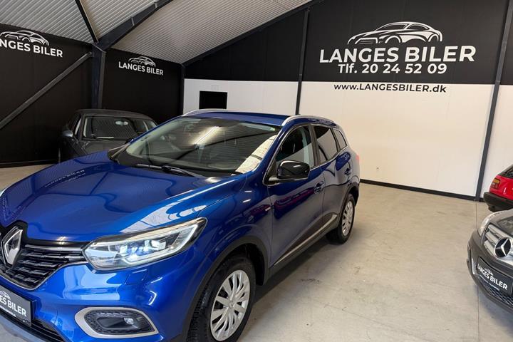 Blå Renault Kadjar fra 2019