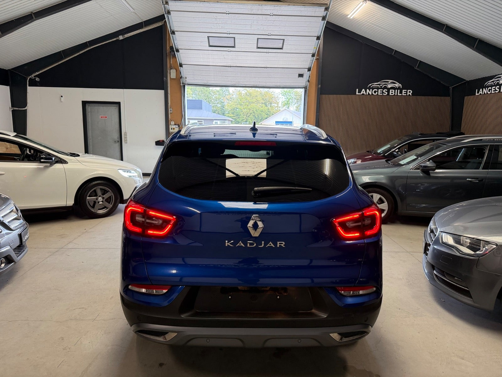 Blå Renault Kadjar fra 2019