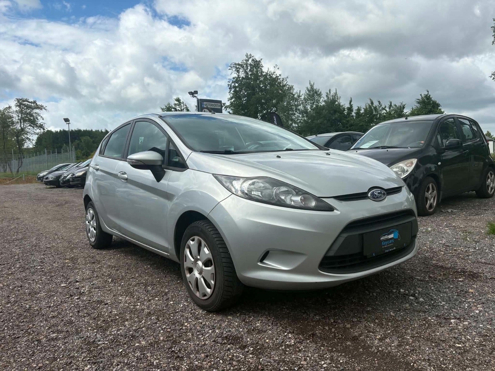 Sølv Ford Fiesta fra 2012