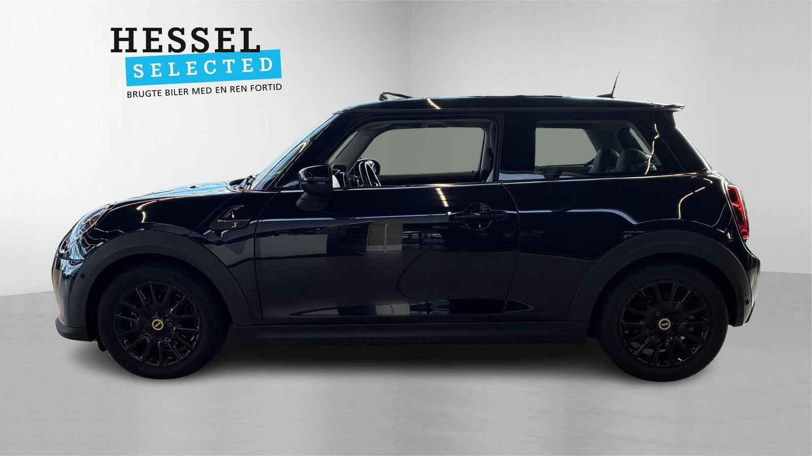 Sort Mini Cooper SE fra 2023