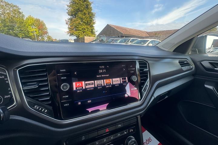 Sort VW T-Roc fra 2018