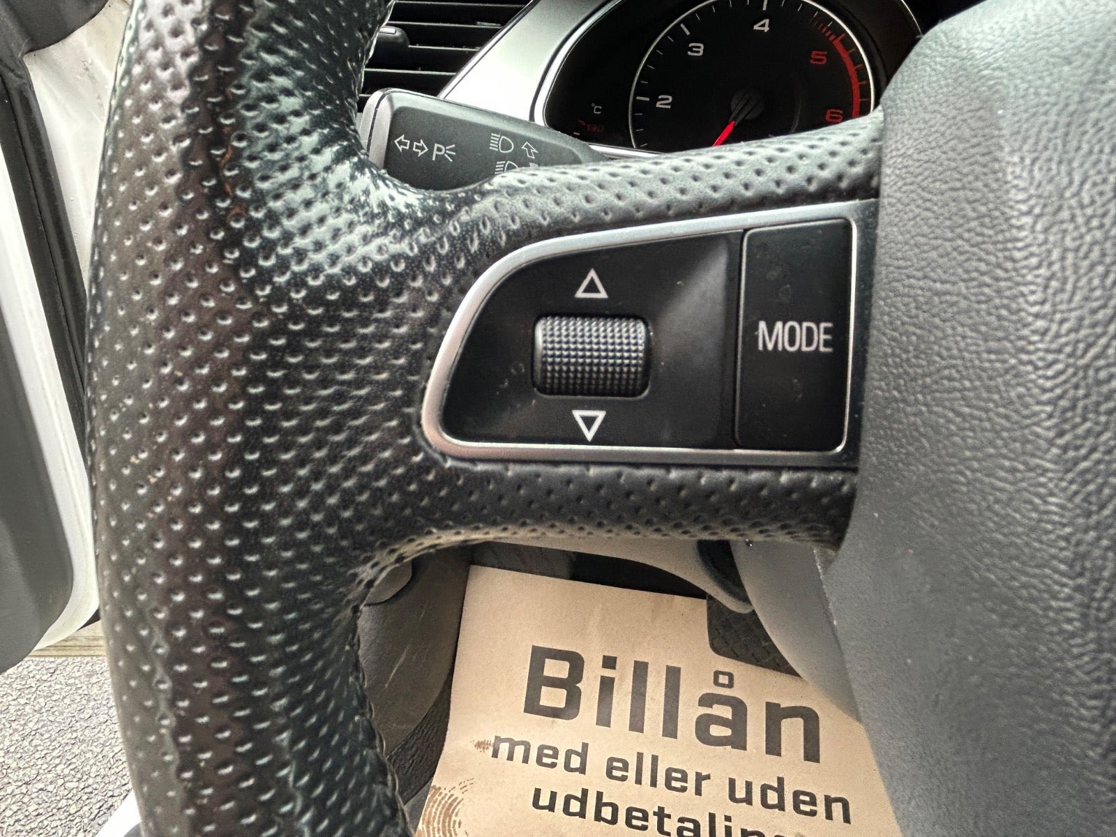 Hvid Audi A5 fra 2010
